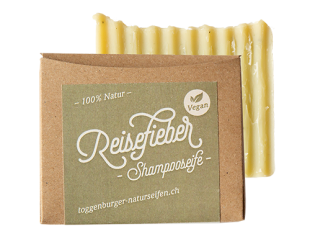 Reisefieber – vegane Schampooseife mit Brennessel