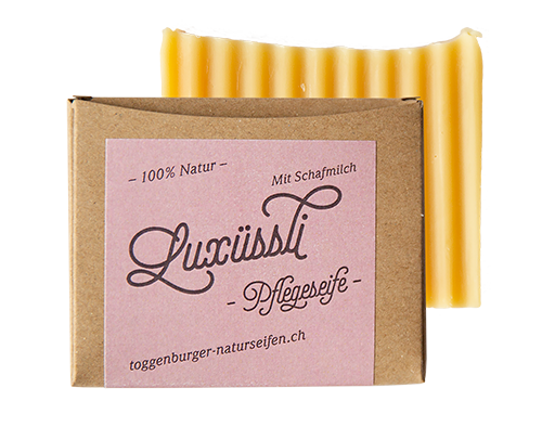 Luxüssli – Pflegeseife mit Schafmilch
