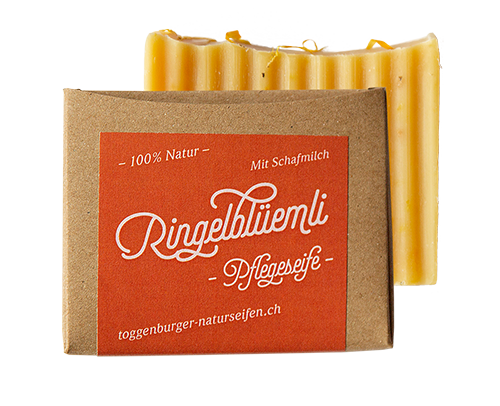 Ringelblüemli – Pflegeseife mit Schafmilch